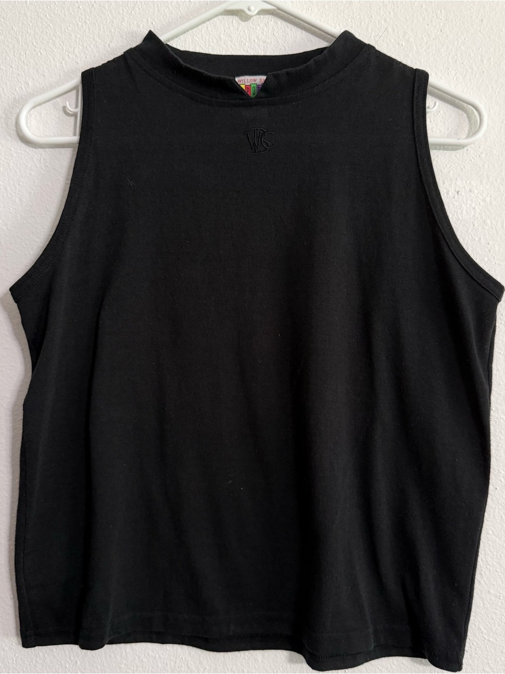 Willow Bay Sport • Vintage Black Sleeveless Crewneck Tank Top • Womens Medium